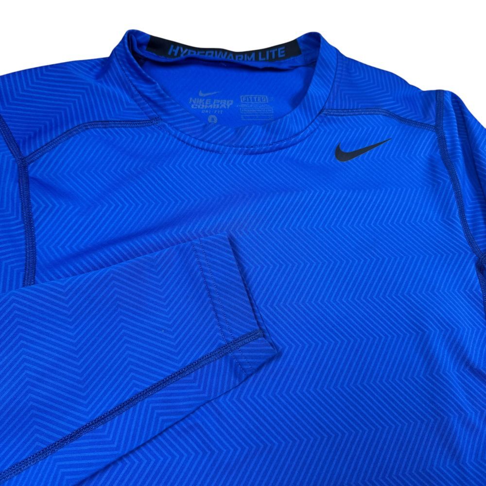 Nike Pro Combat Shirt Men's Small Fitted Hyperwarm Lite Athletic‎ Workout Gym